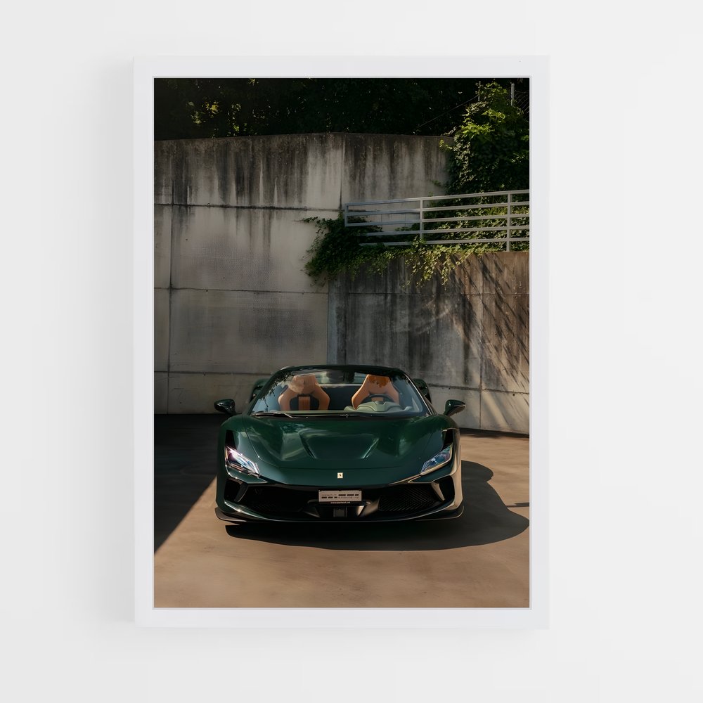 Poster spider de beauté – affiche Ferrari (vue 3)